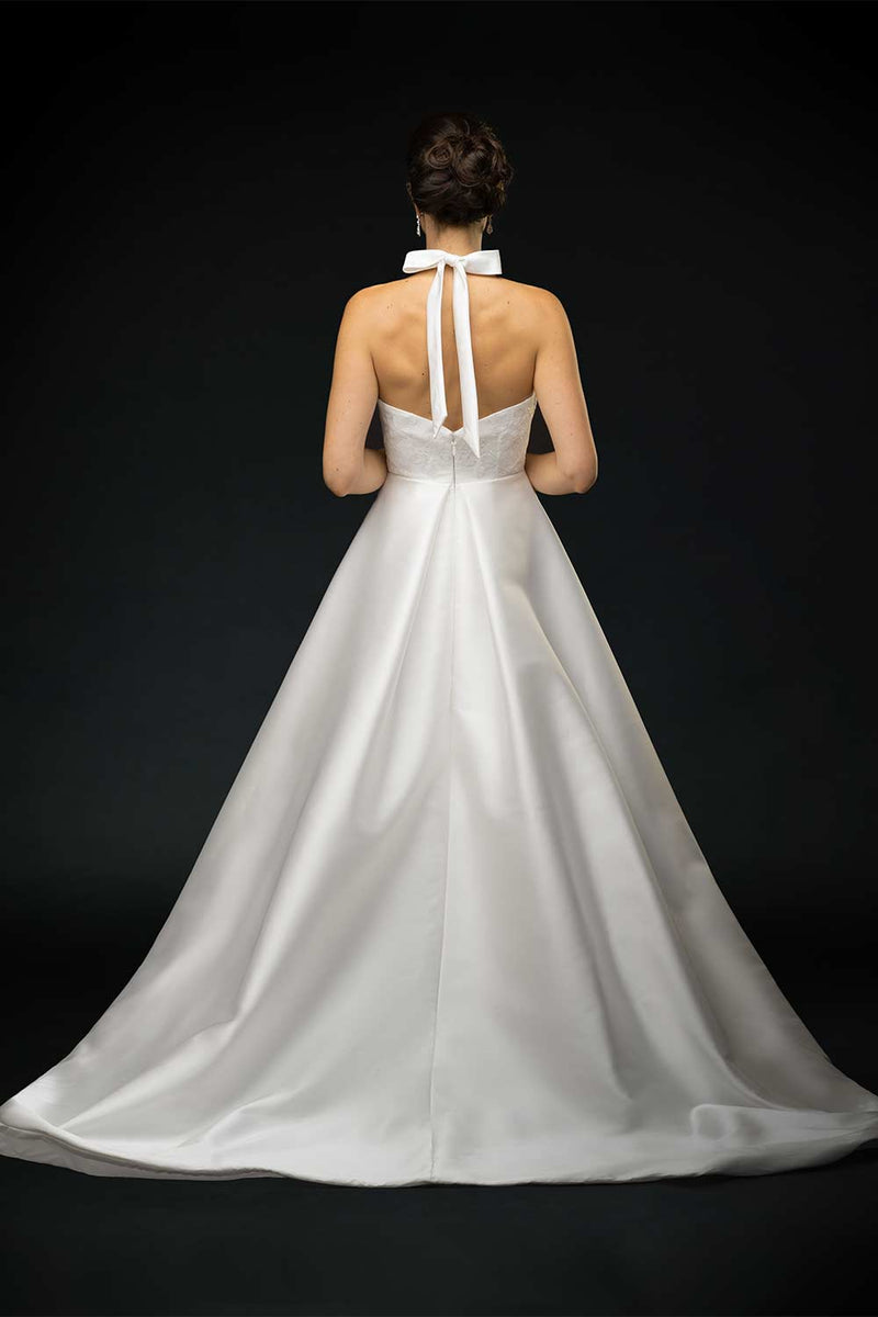 Get the A-line Halter Wedding Dress - Style 18202
