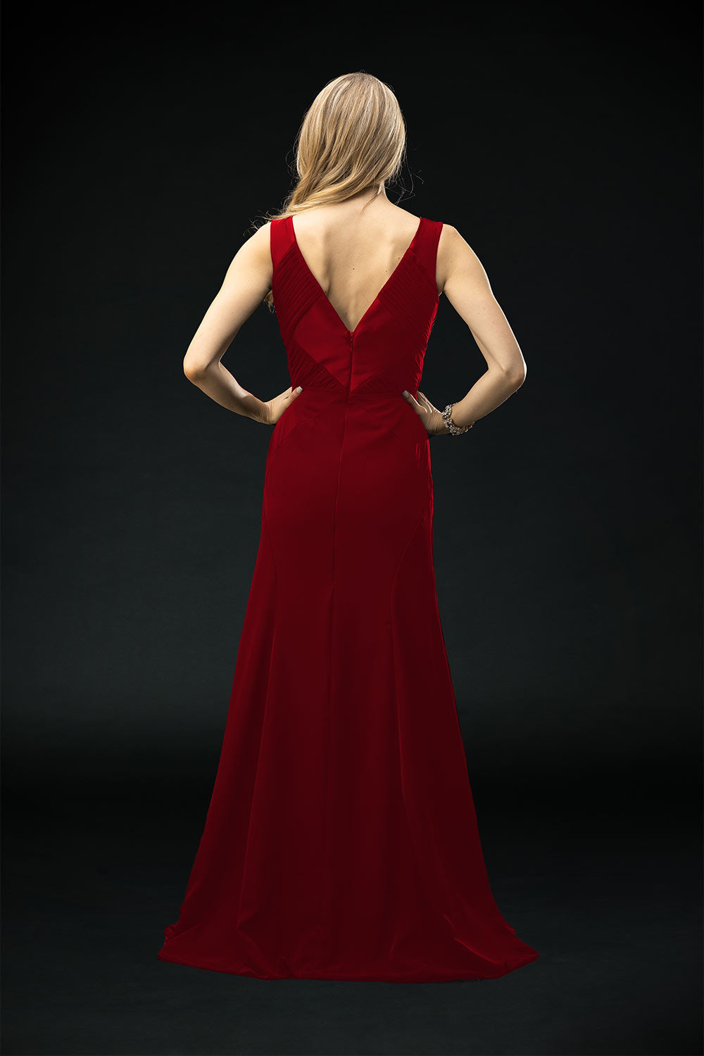Buy this Red Cocktail Classy Dress - Style 21111  Taline Designs