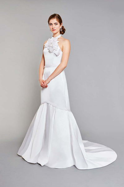 Halter Neck Wedding Gown - Taline Designs Halter Neck Wedding Gown - Taline Designs