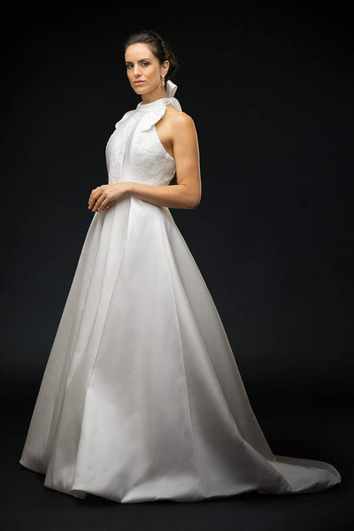 Get the A-line Halter Wedding Dress - Style 18202 - Tarpe Taline Designs Get the A-line Halter Wedding Dress - Style 18202 - Tarpe Taline Designs
