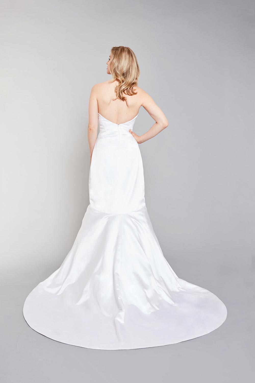Strapless Mermaid Wedding Dress